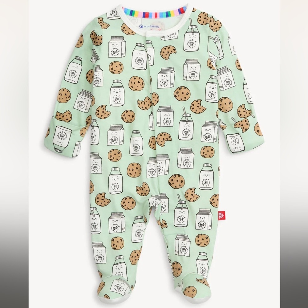 Magnetic Me Legendairy print Footie 0-3m